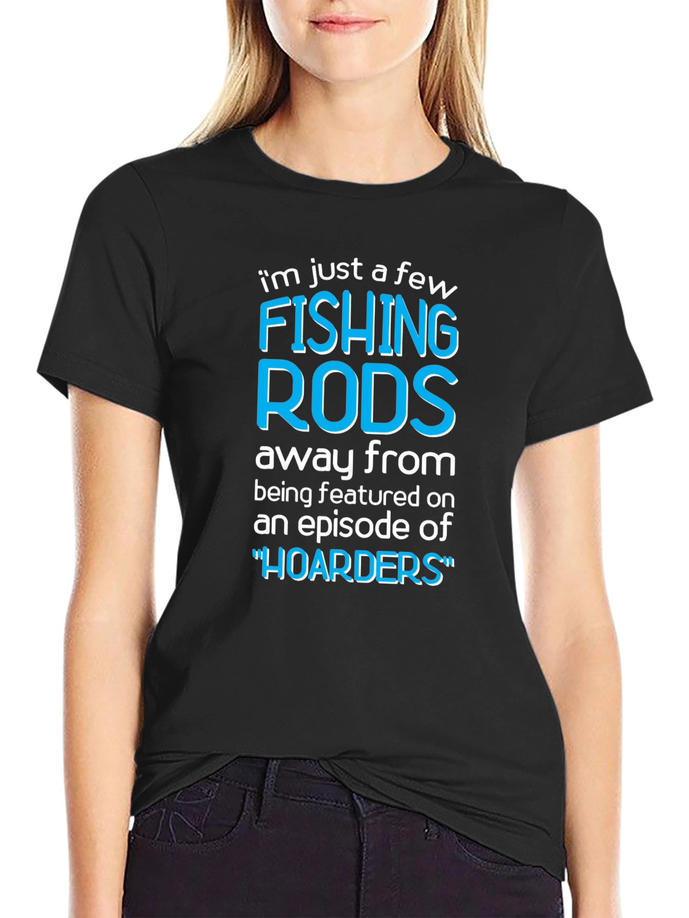 Funny Fishing Rods Hoarders T-Shirt