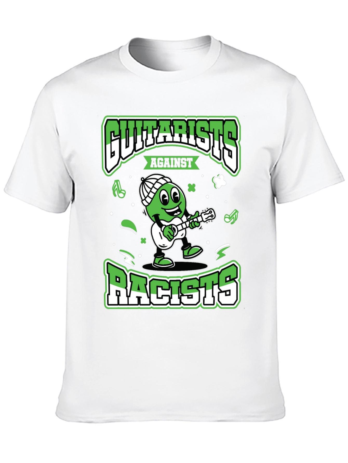 Guitarists Against Racists Graphic T-Shirt