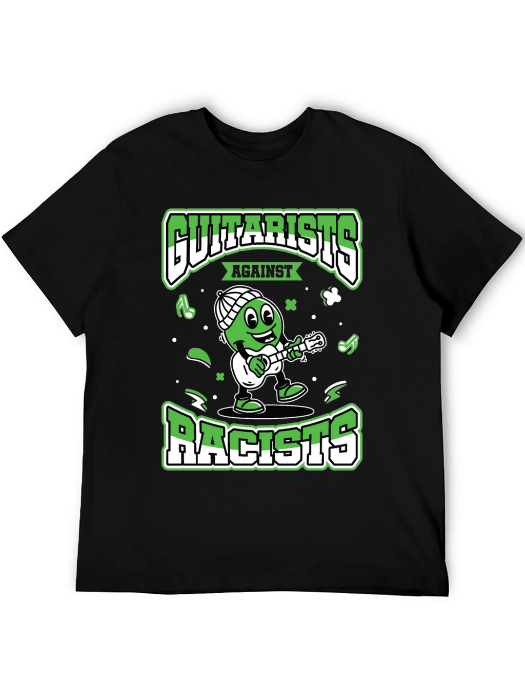 Guitarists Against Racists Graphic T-Shirt