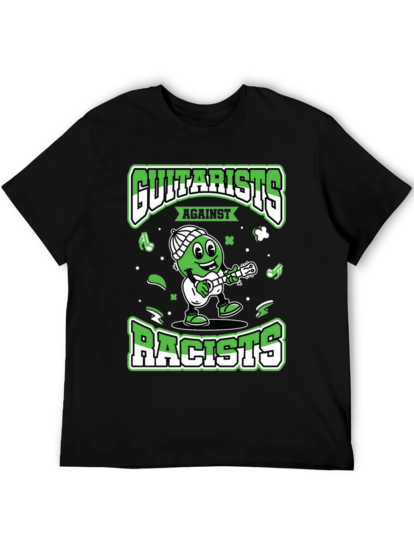 Guitarists Against Racists Graphic T-Shirt