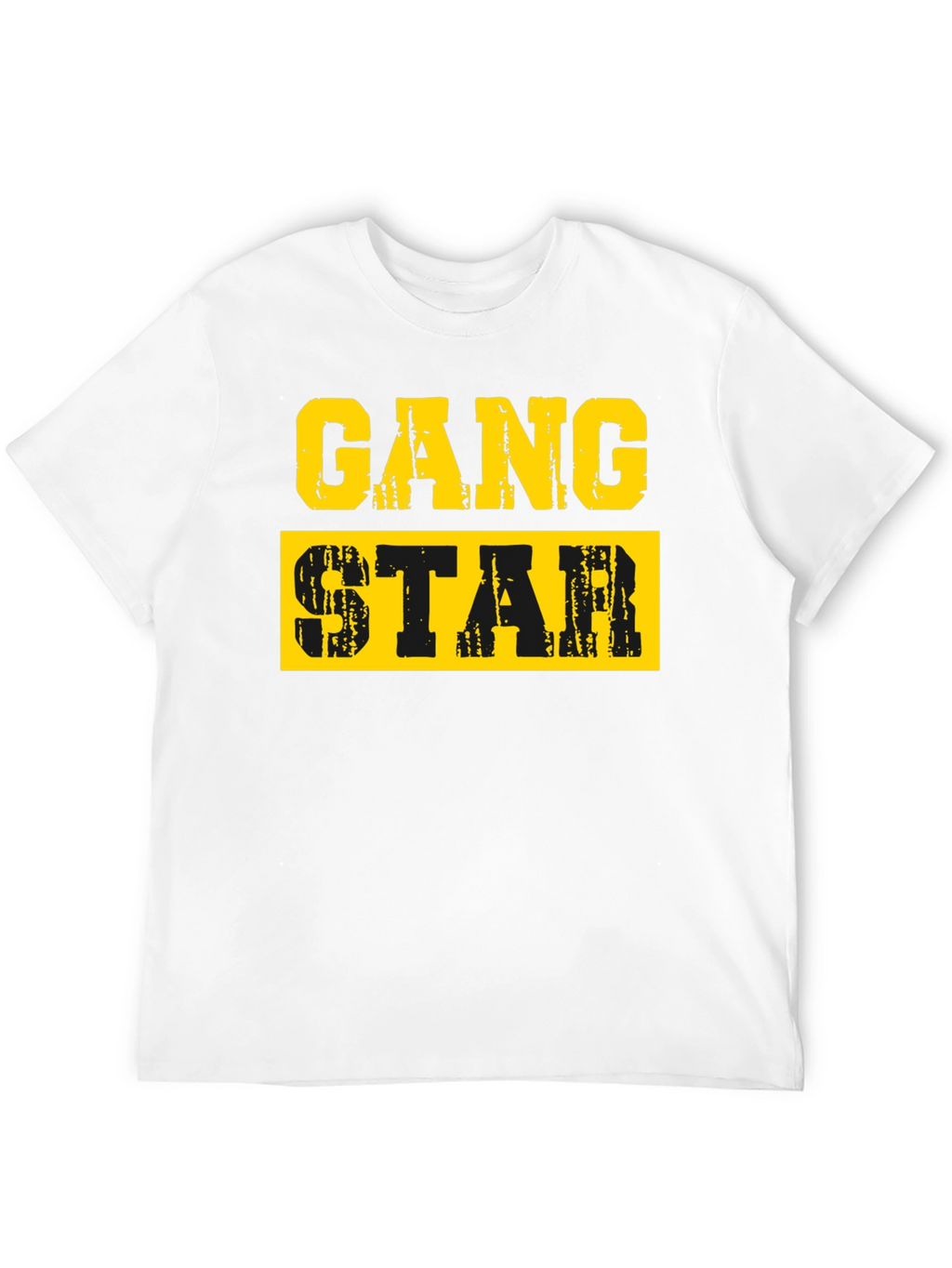 Gang Star Graphic T-Shirt - Black