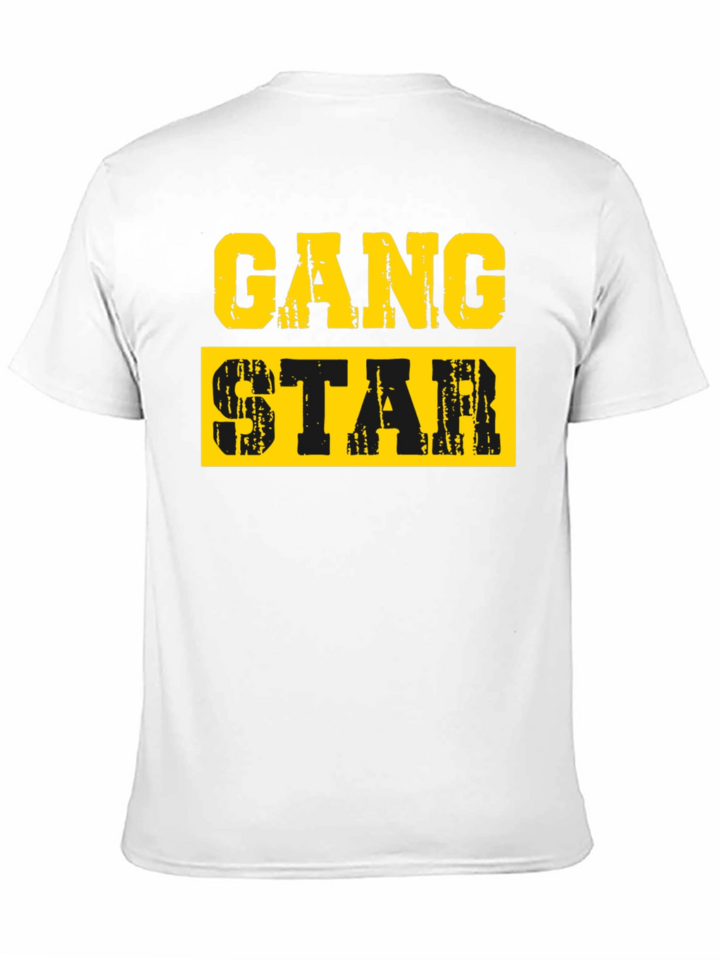 Gang Star Graphic T-Shirt - Black