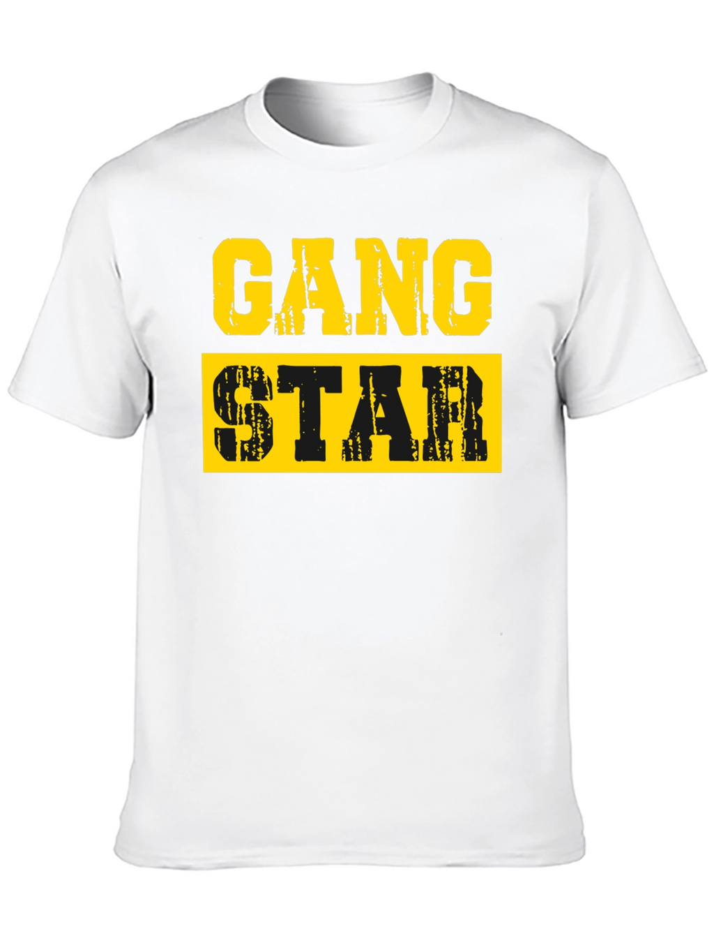 Gang Star Graphic T-Shirt - Black