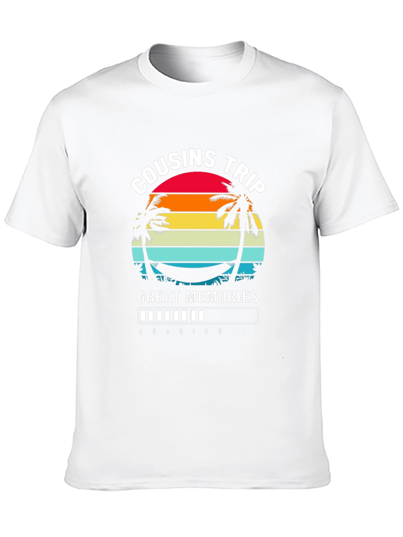 Cousins Trip T-Shirt - Great Memories Loading - Family Vacation Tee