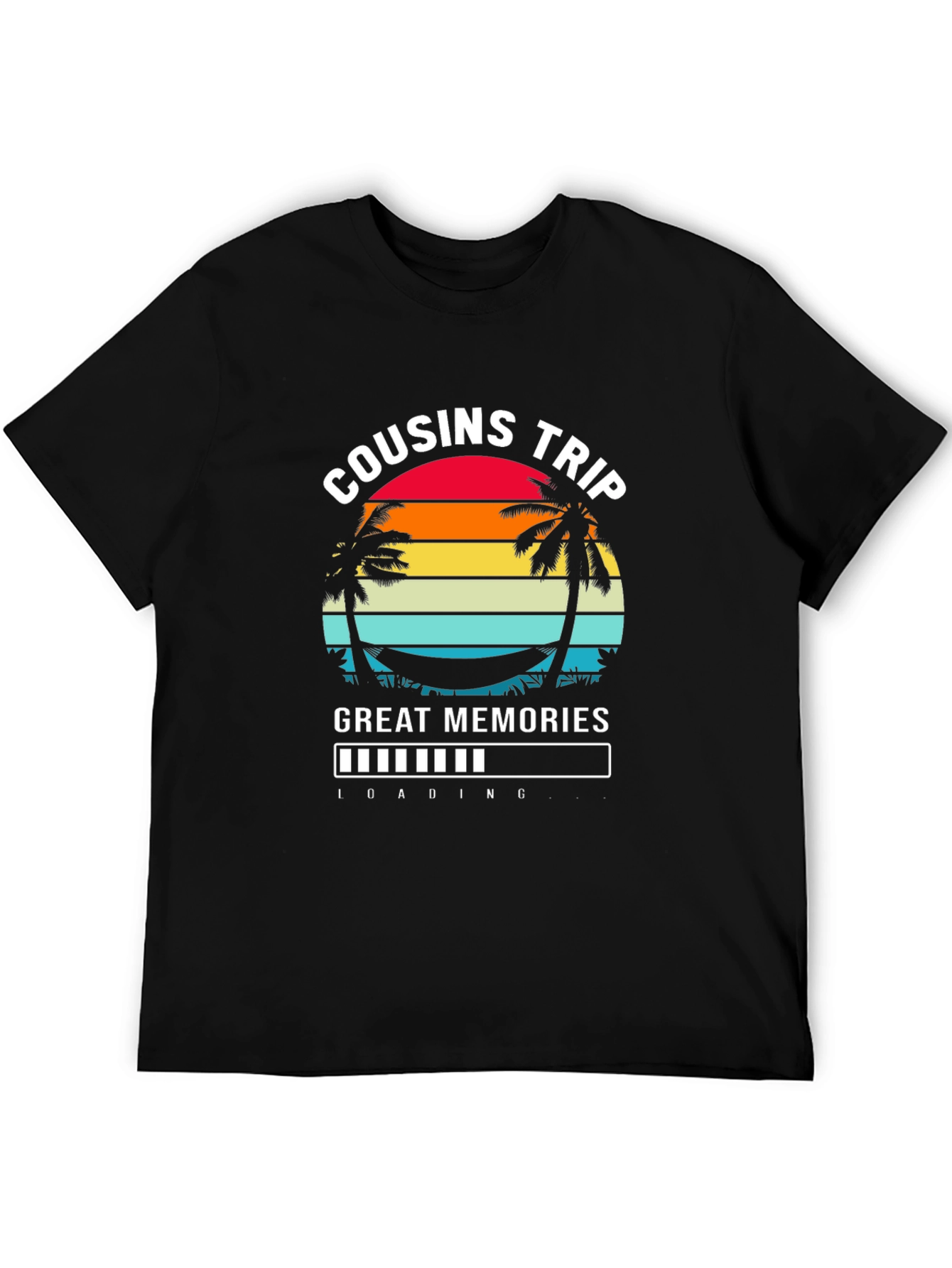 Cousins Trip T-Shirt - Great Memories Loading - Family Vacation Tee