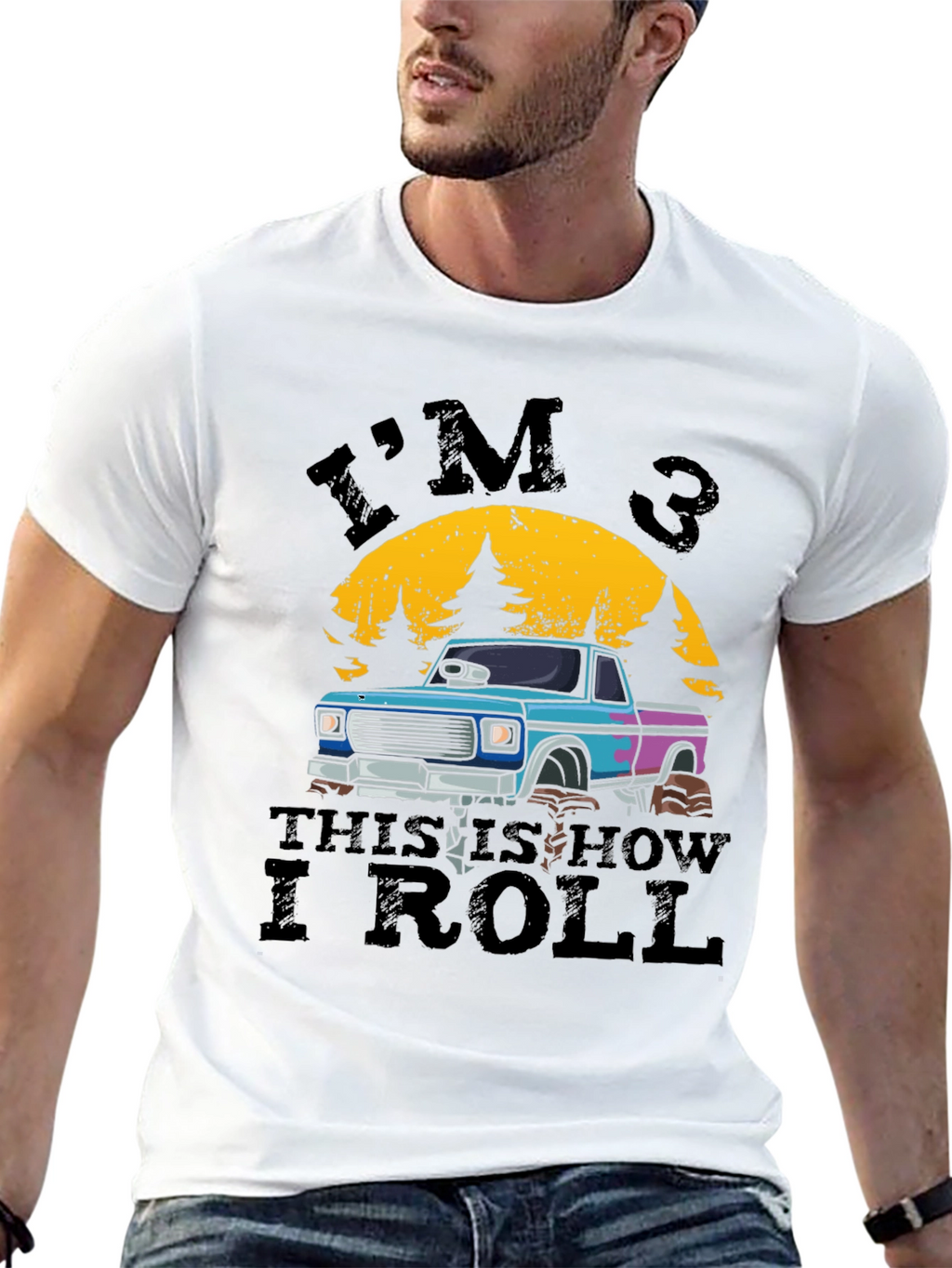 Im 3 This Is How I Roll T-Shirt