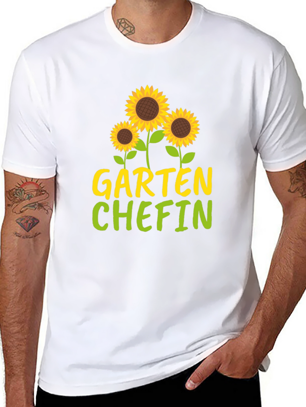Garten Chefin Sunflower Graphic T-Shirt