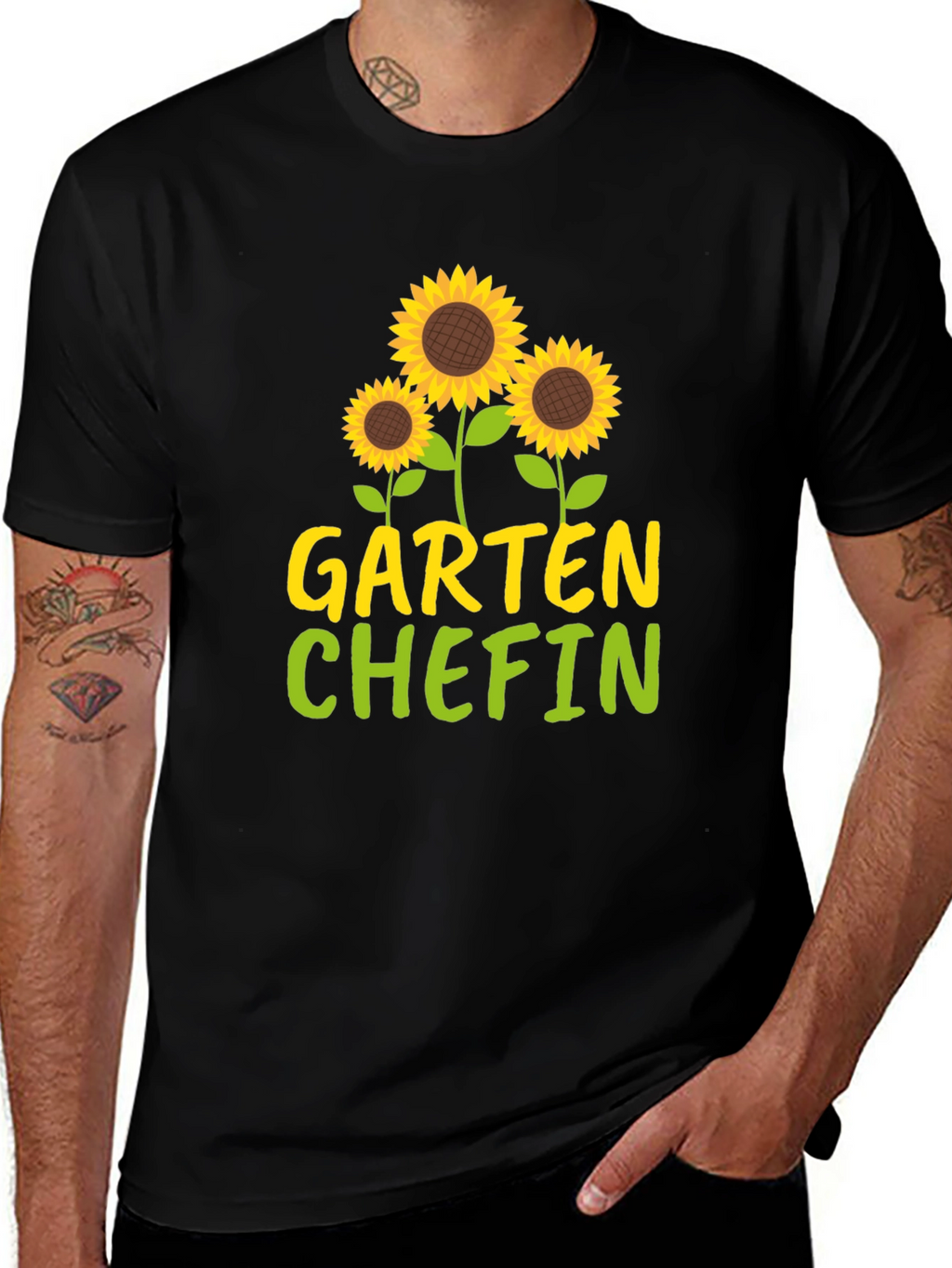 Garten Chefin Sunflower Graphic T-Shirt