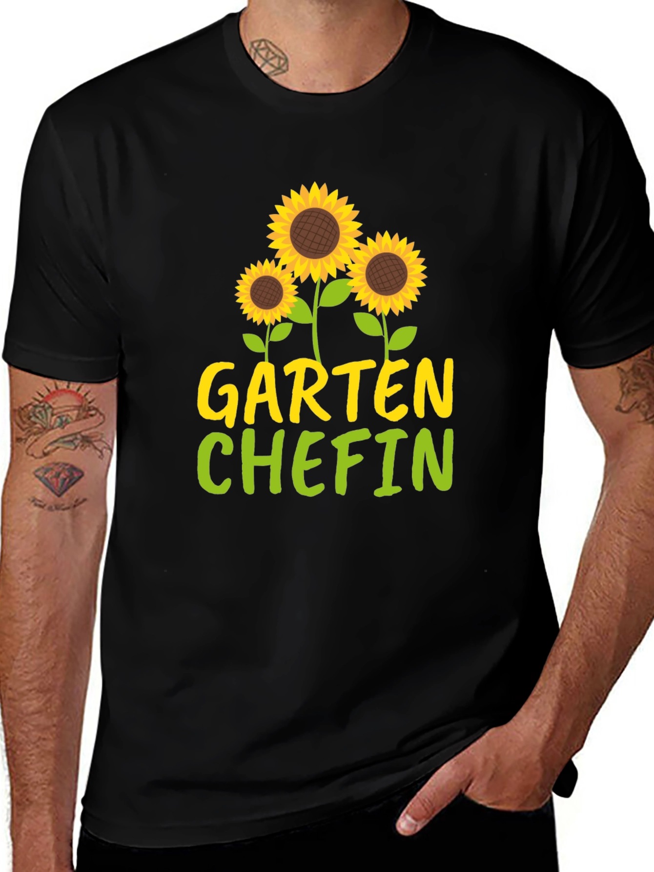 Garten Chefin Sunflower Graphic T-Shirt