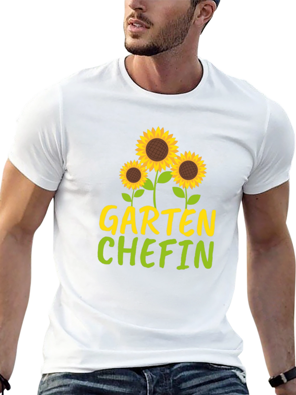 Garten Chefin Sunflower Graphic T-Shirt