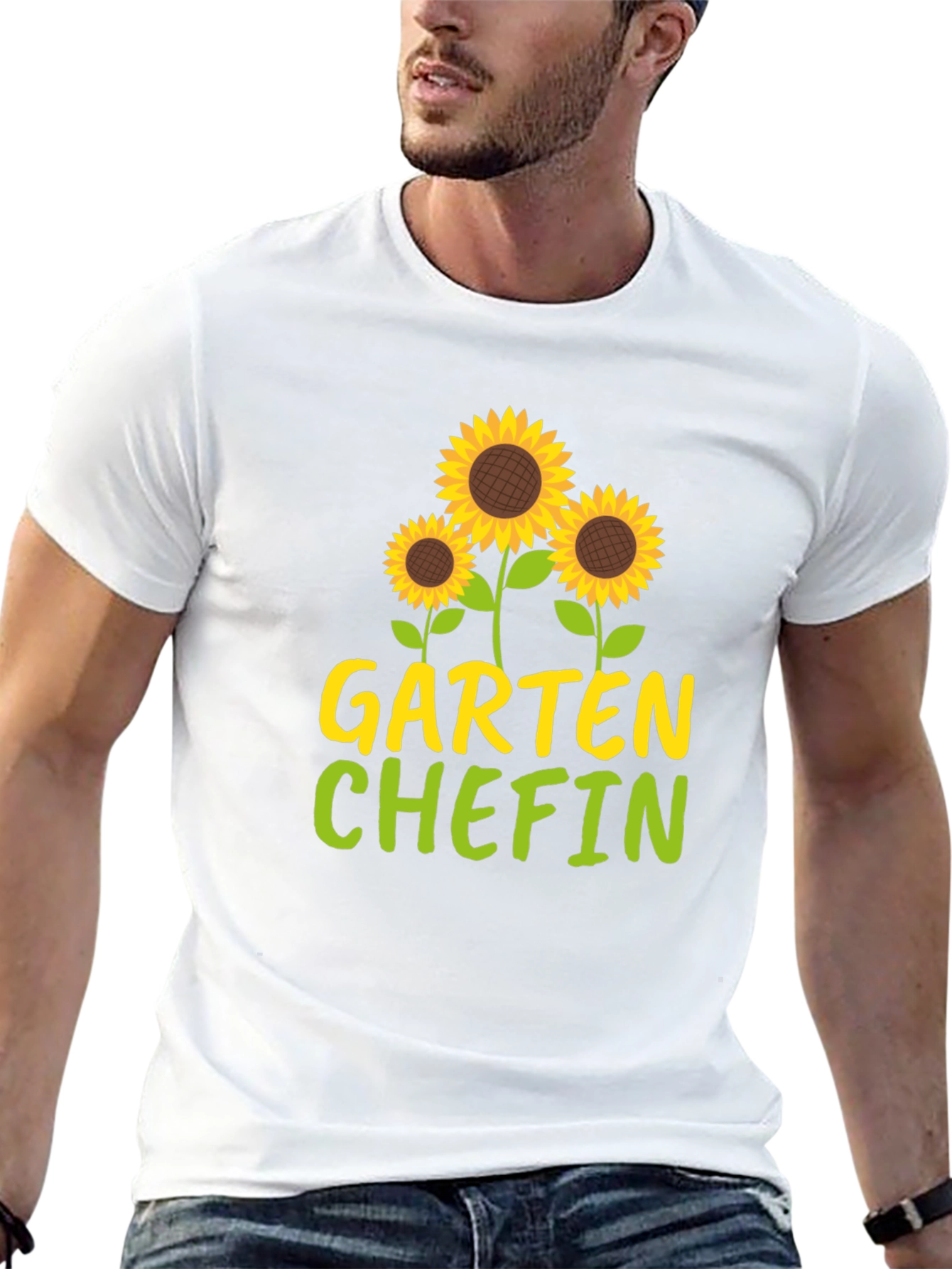 Garten Chefin Sunflower Graphic T-Shirt