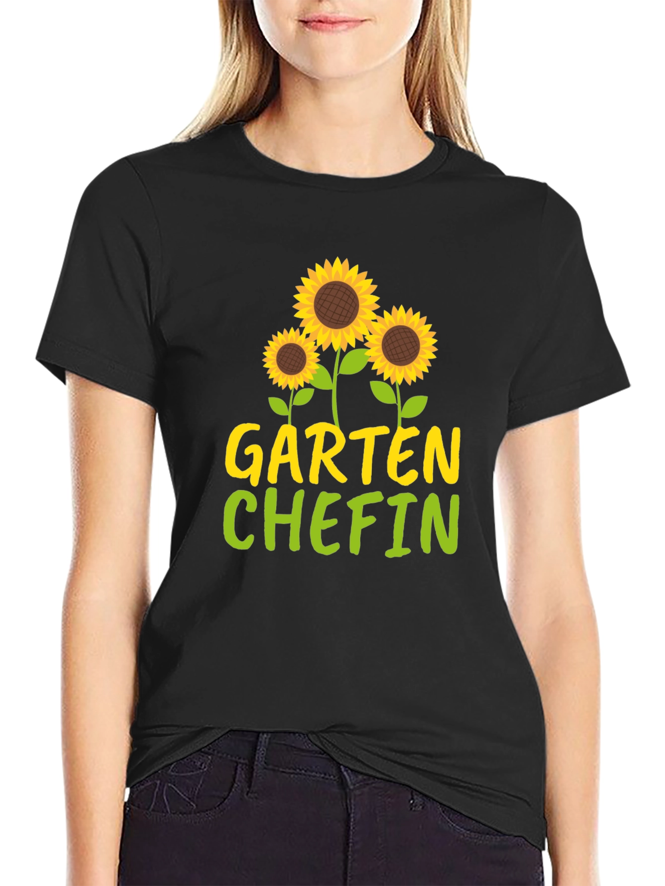 Garten Chefin Sunflower Graphic T-Shirt