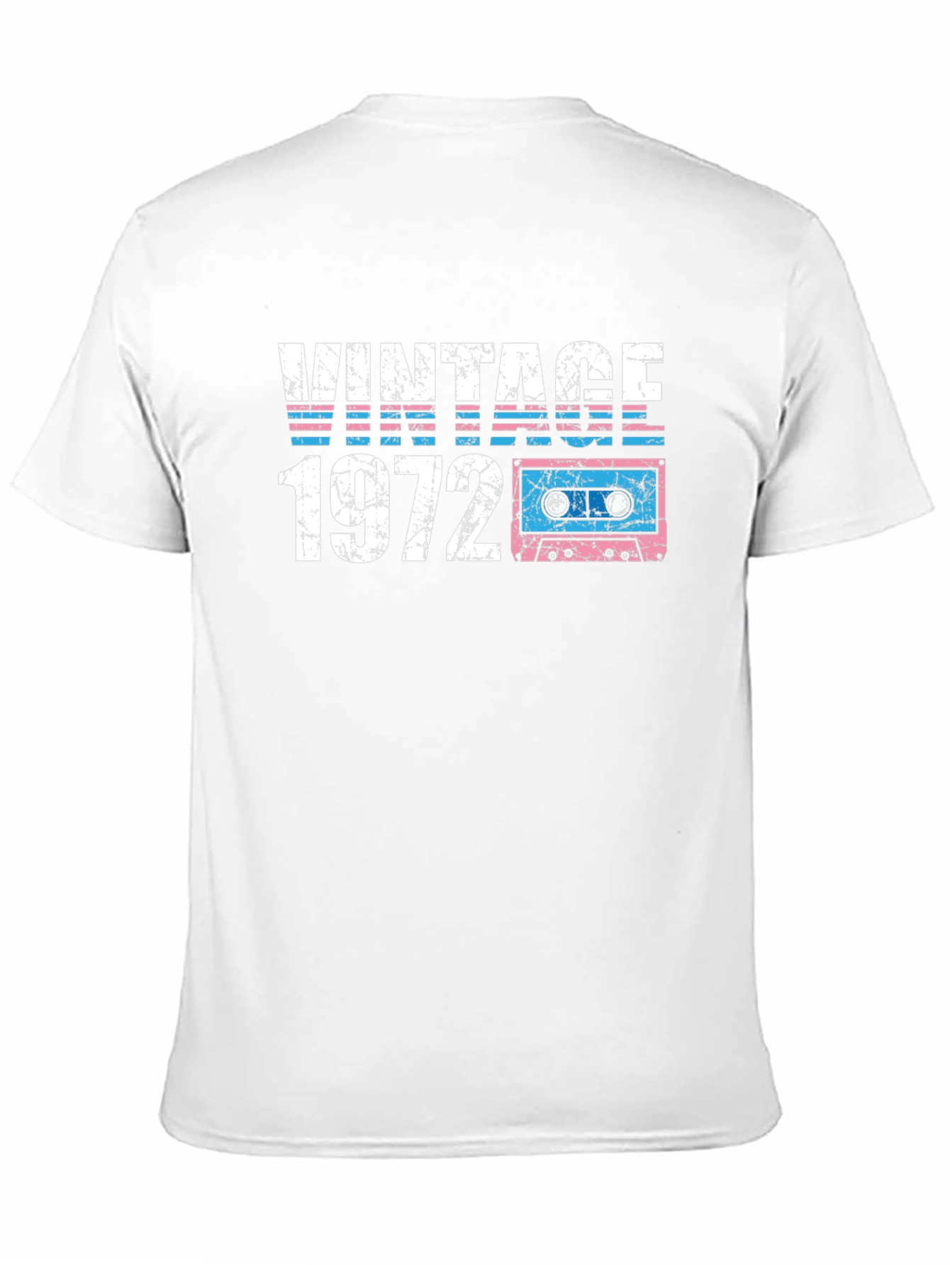 Vintage 1972 Cassette Tape Graphic T-Shirt