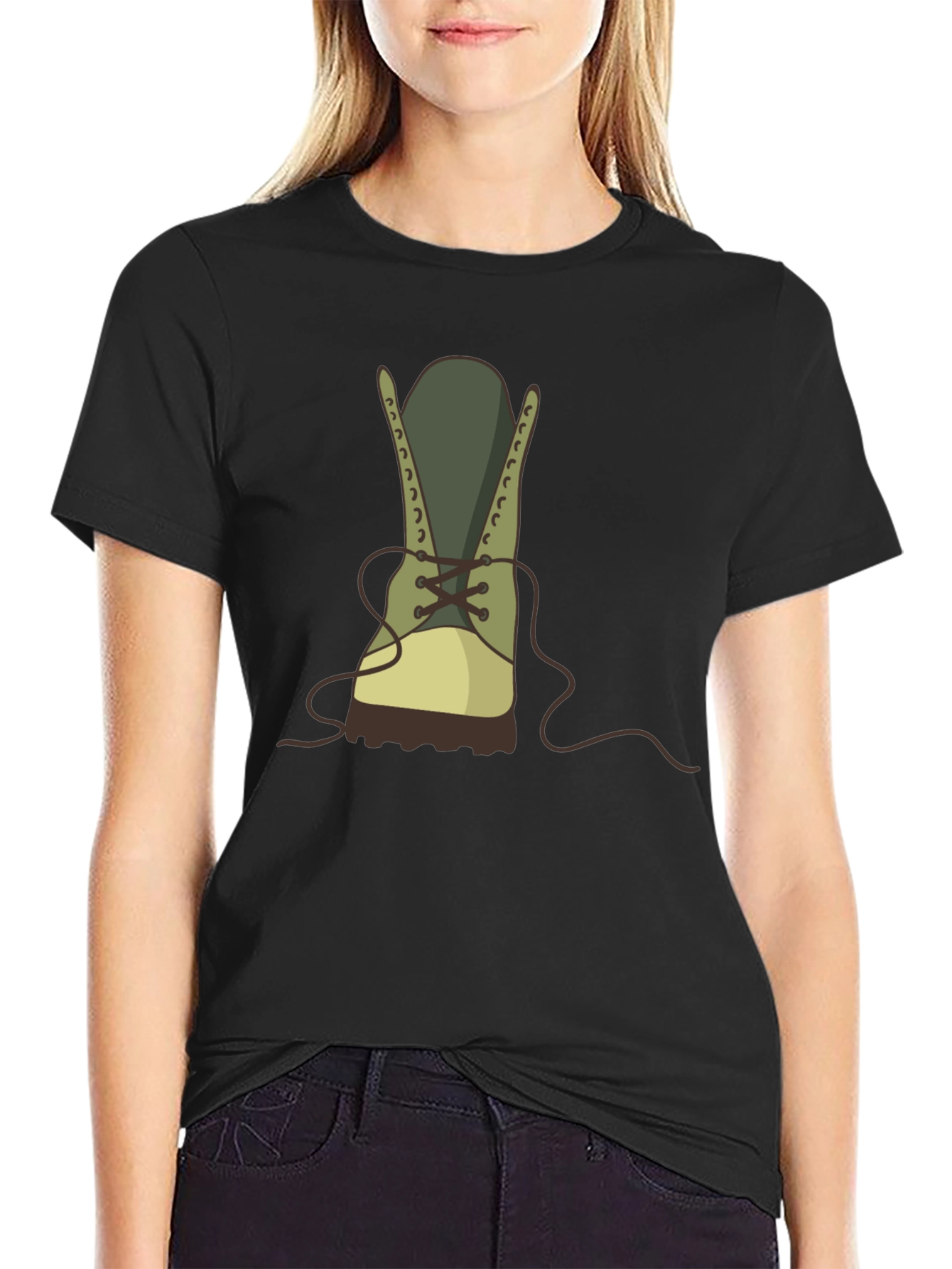 Hiking Boot Graphic Tee - Adventure Ready!