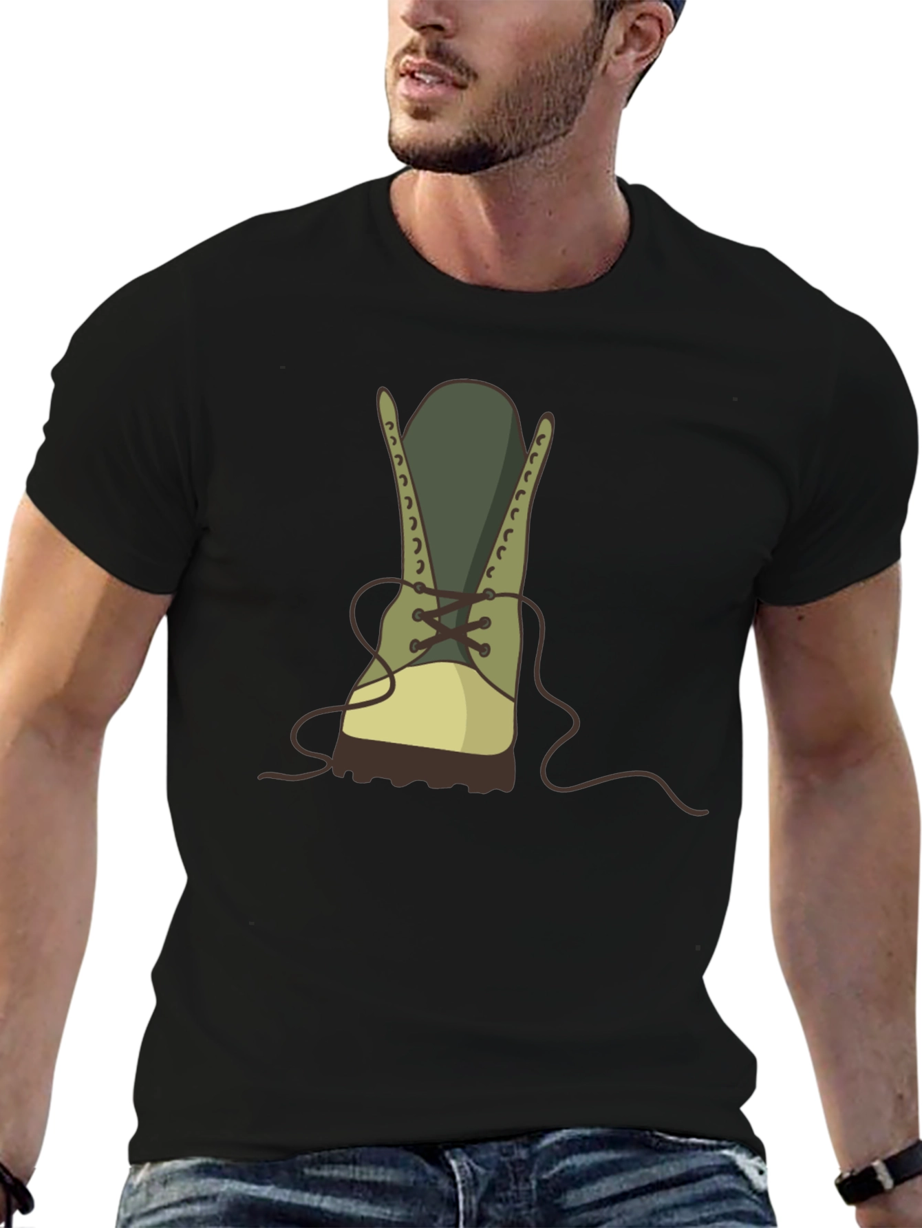 Hiking Boot Graphic Tee - Adventure Ready!