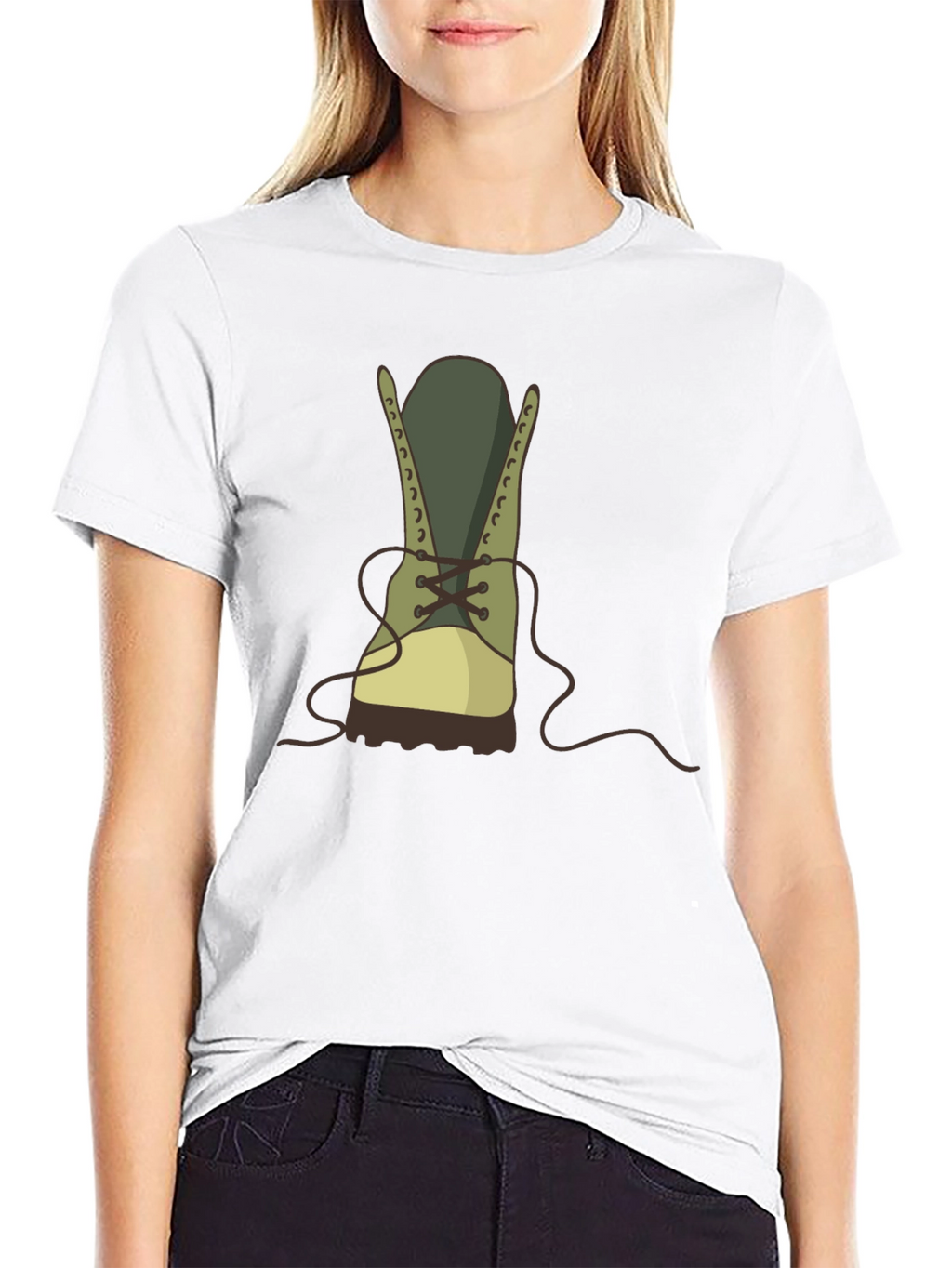 Hiking Boot Graphic Tee - Adventure Ready!