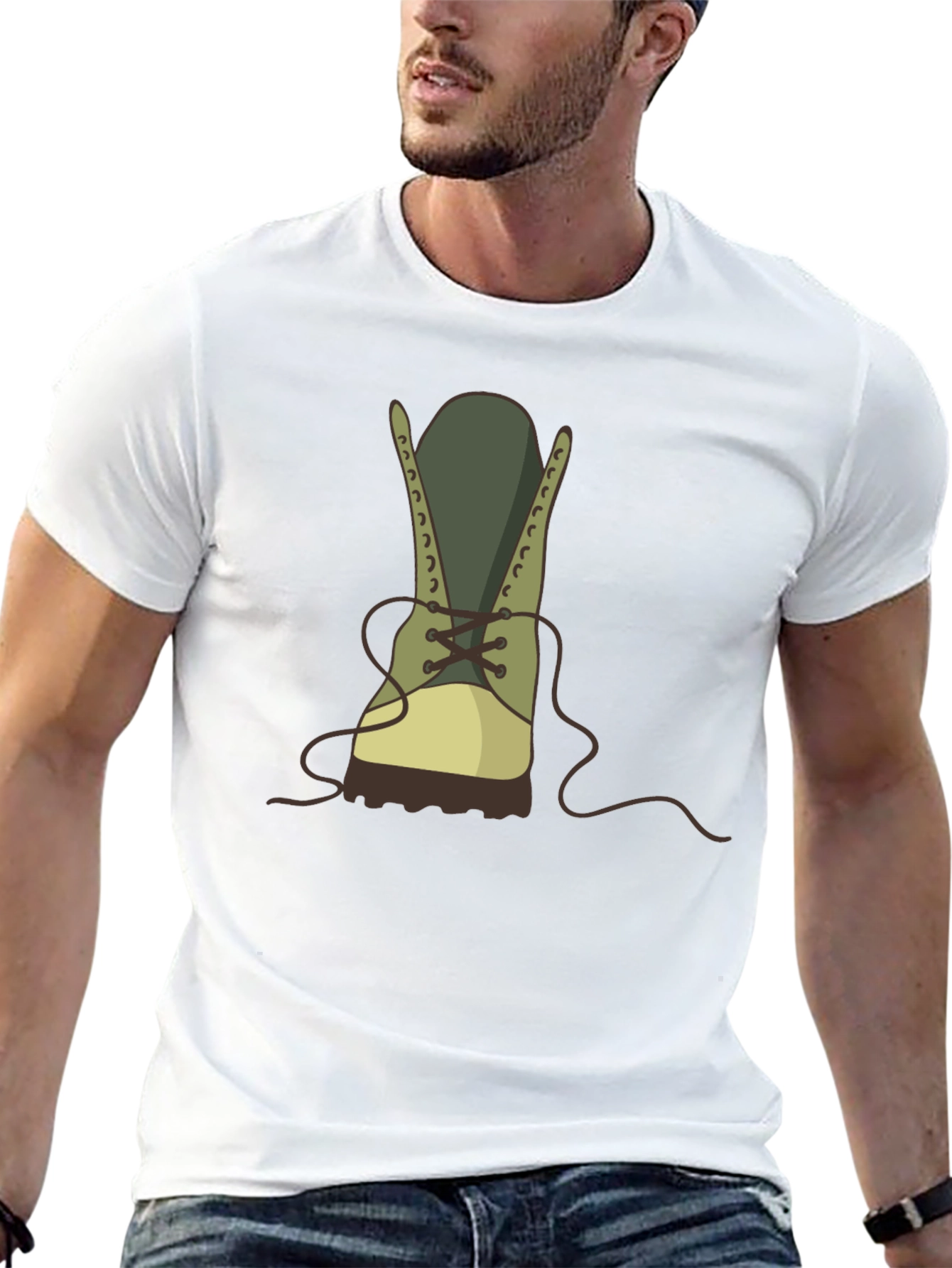 Hiking Boot Graphic Tee - Adventure Ready!