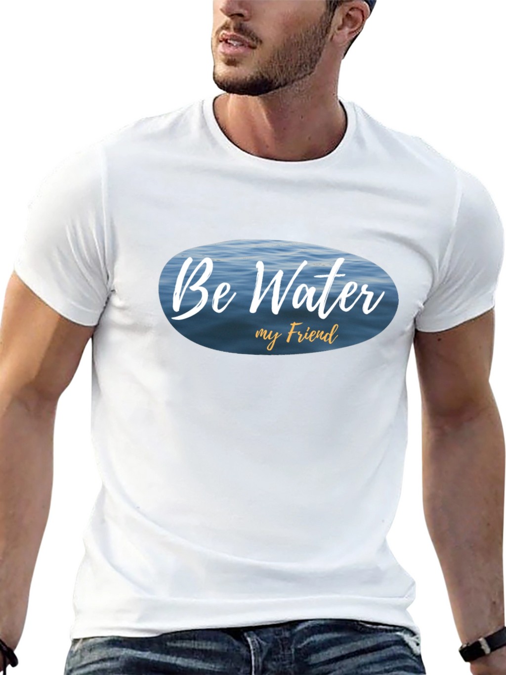 Be Water My Friend T-Shirt - Relaxed Fit
