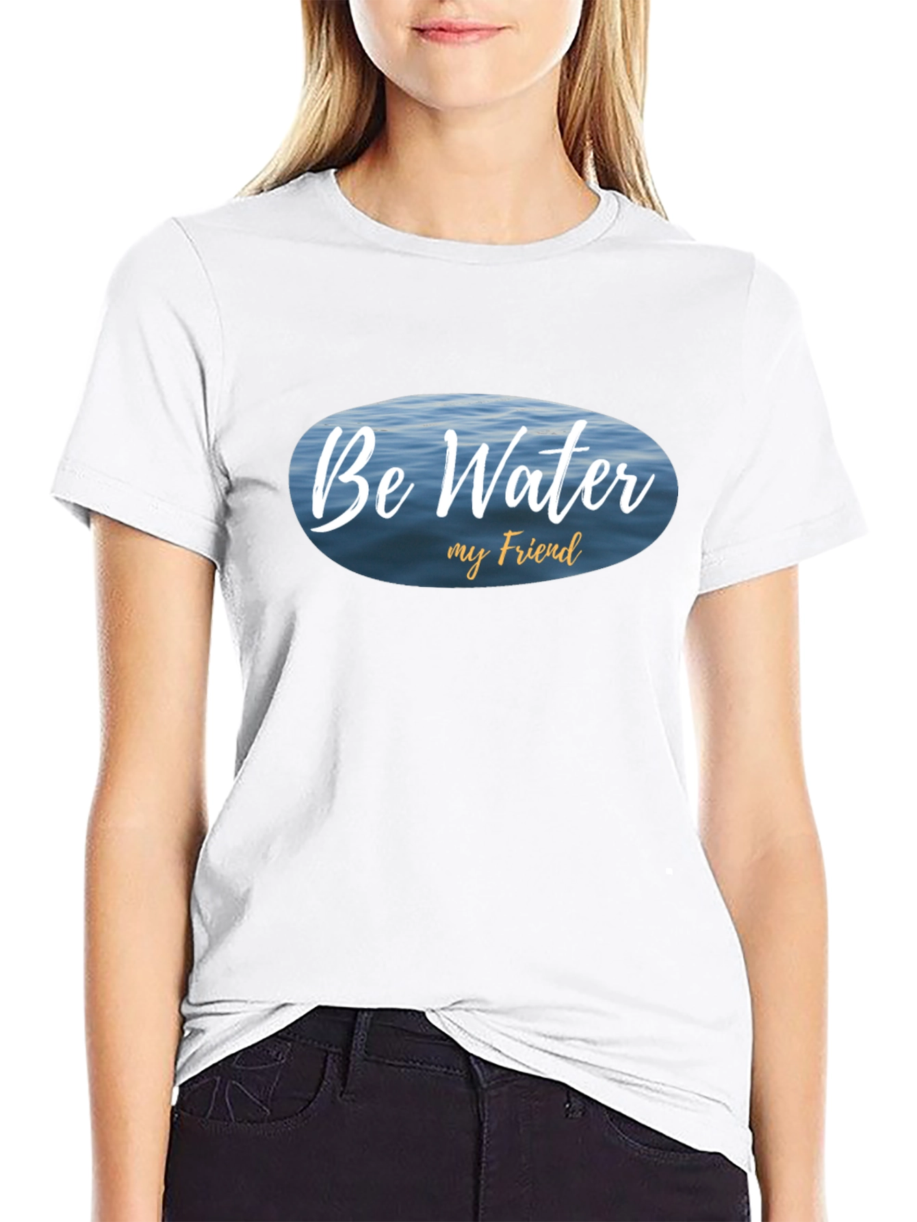 Be Water My Friend T-Shirt - Relaxed Fit