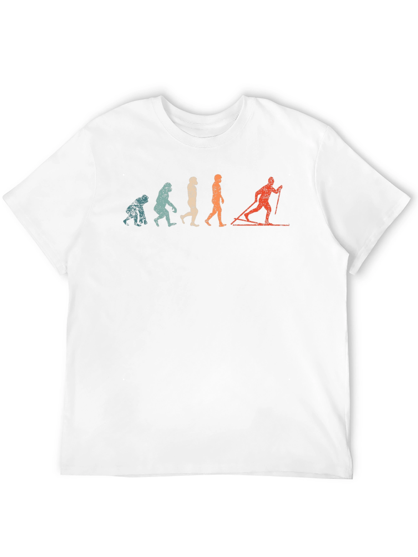 Evolution of Skiing T-Shirt