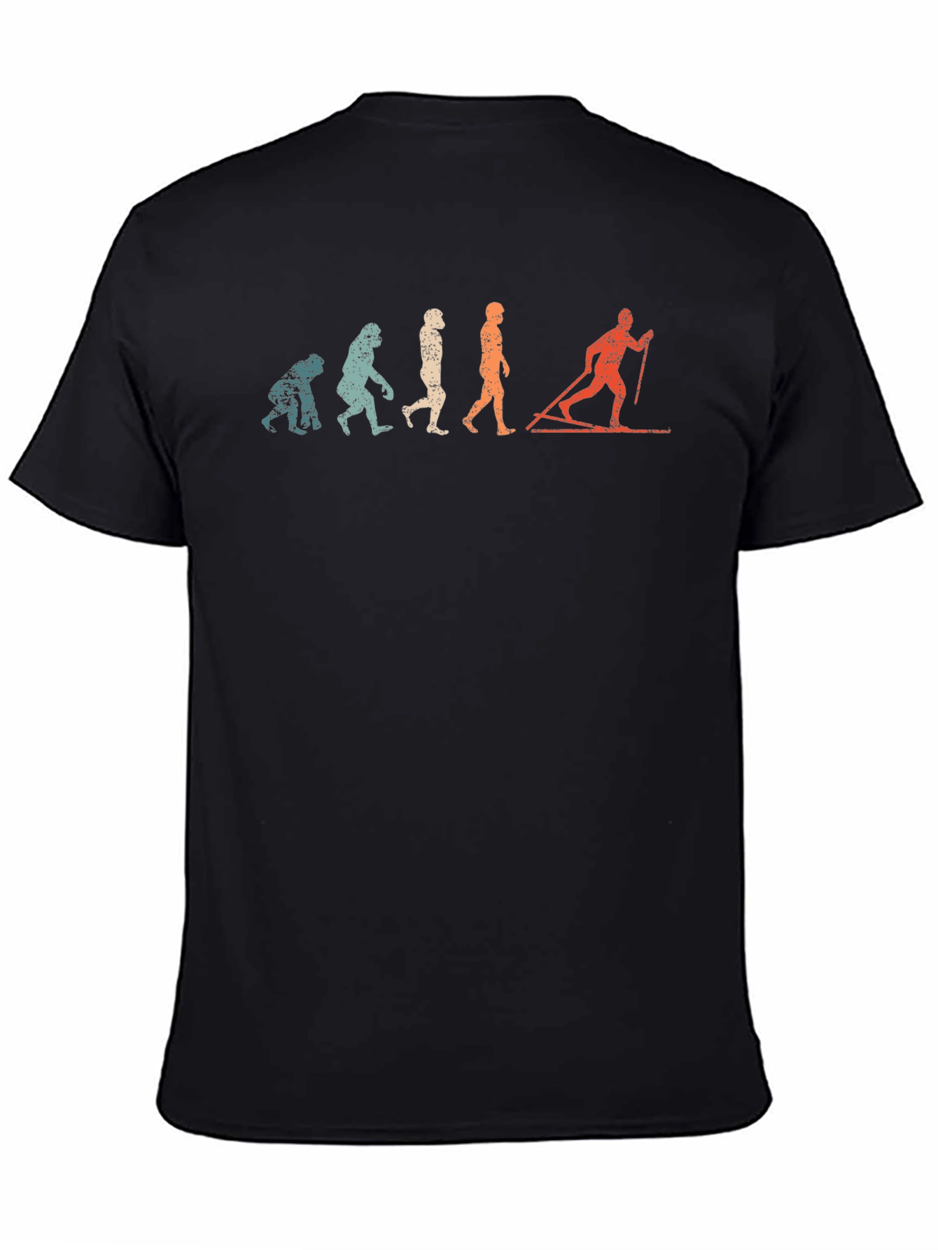 Evolution of Skiing T-Shirt