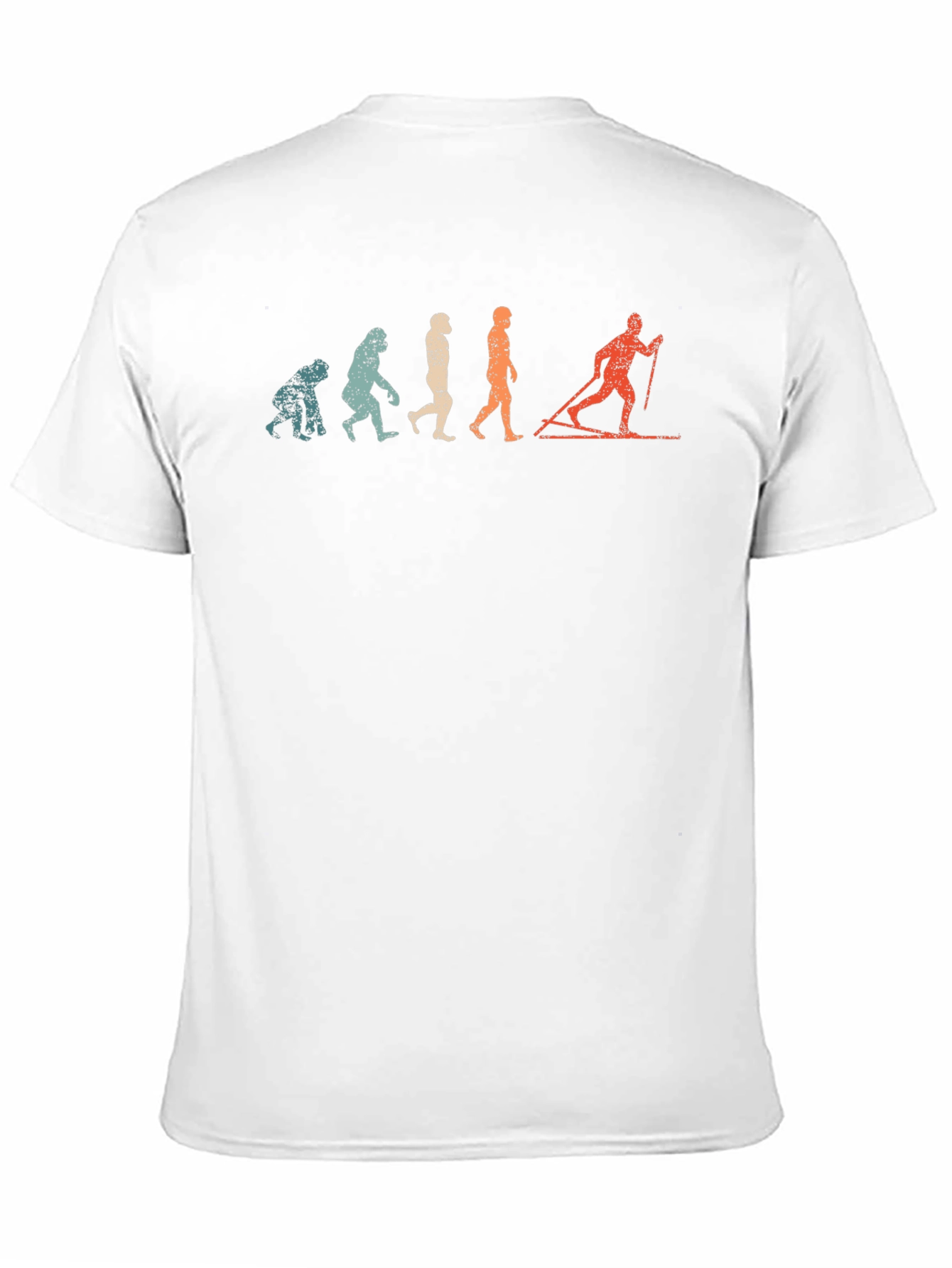 Evolution of Skiing T-Shirt