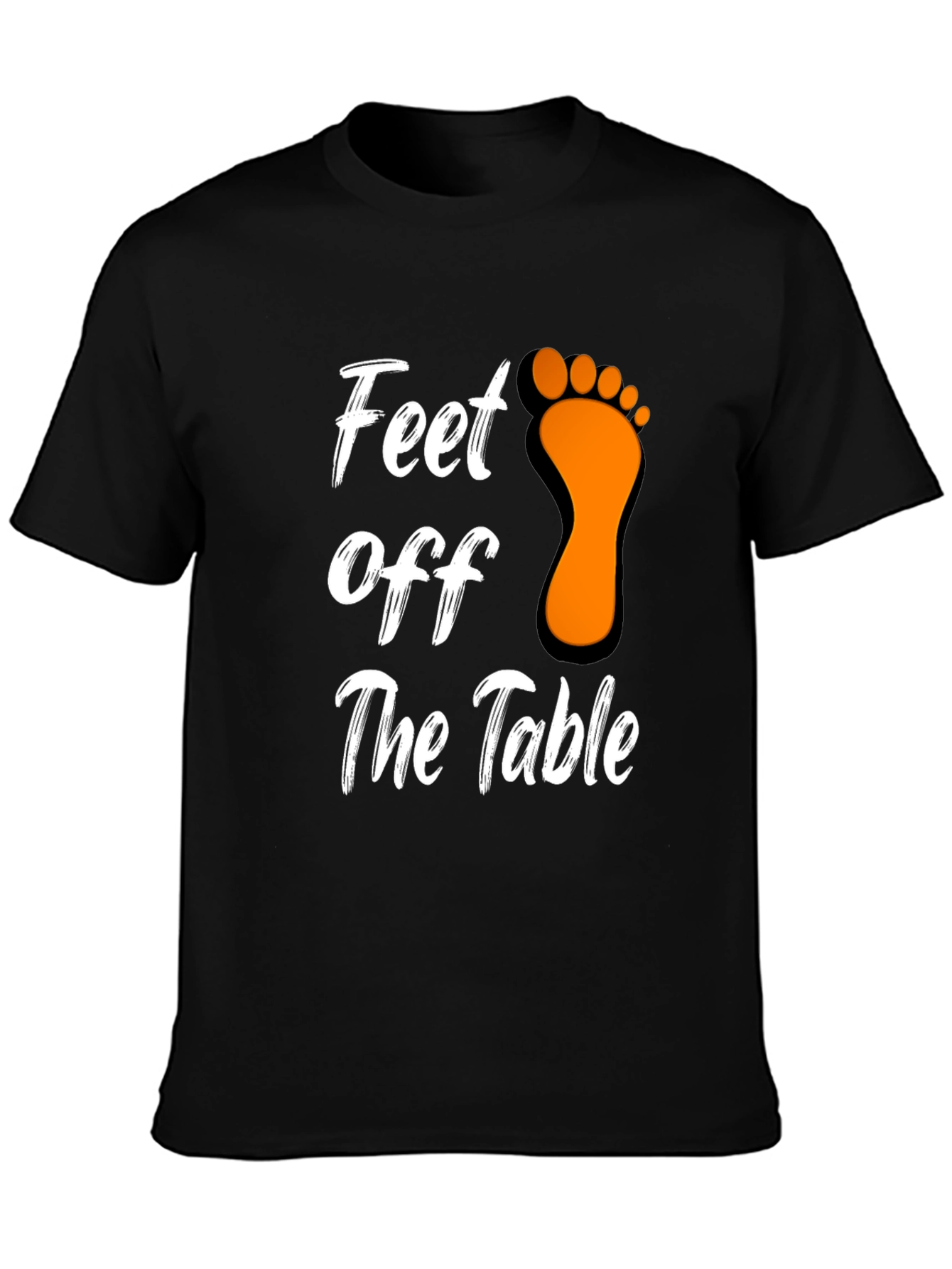 Feet Off The Table Graphic T-Shirt