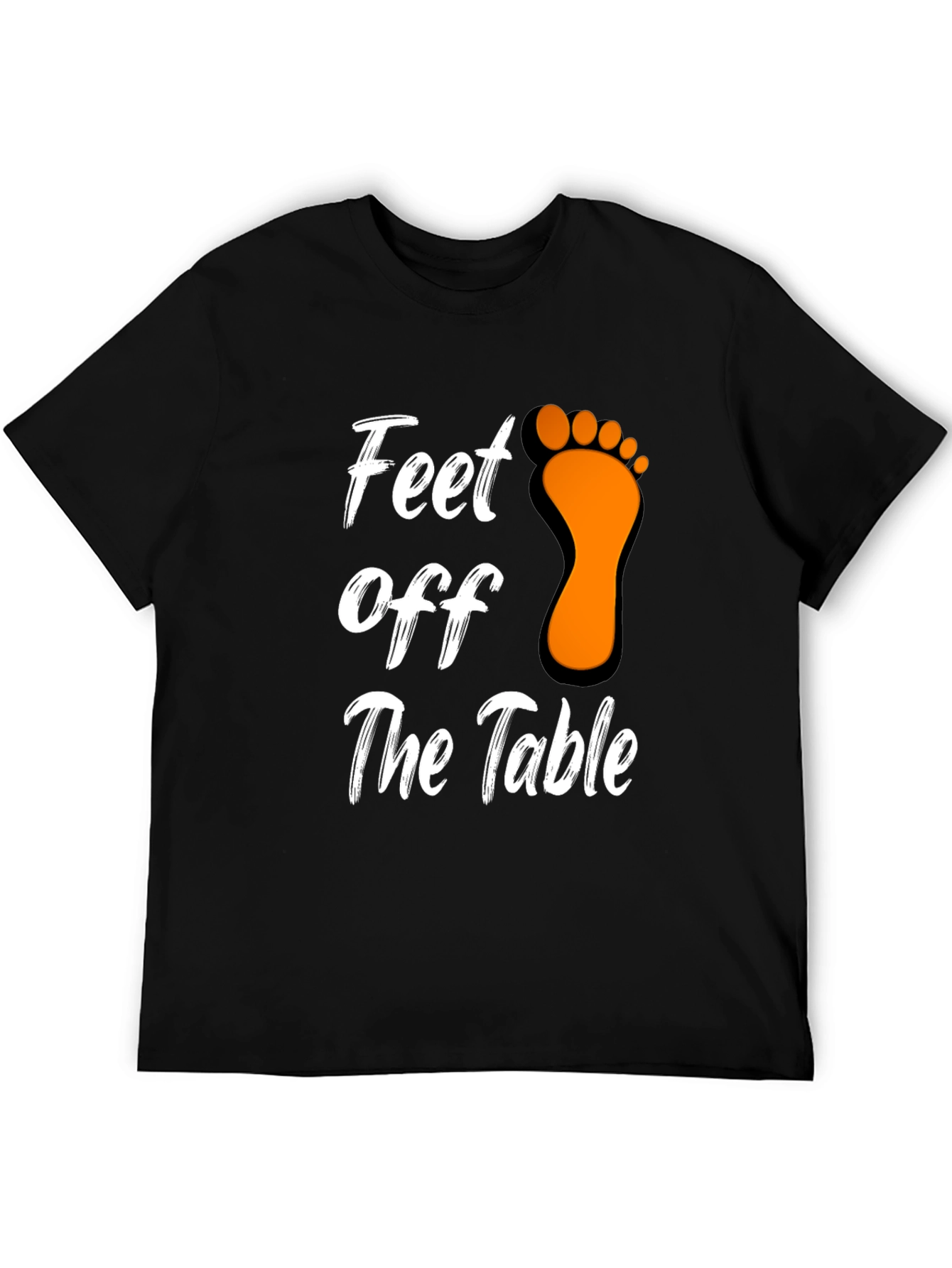 Feet Off The Table Graphic T-Shirt