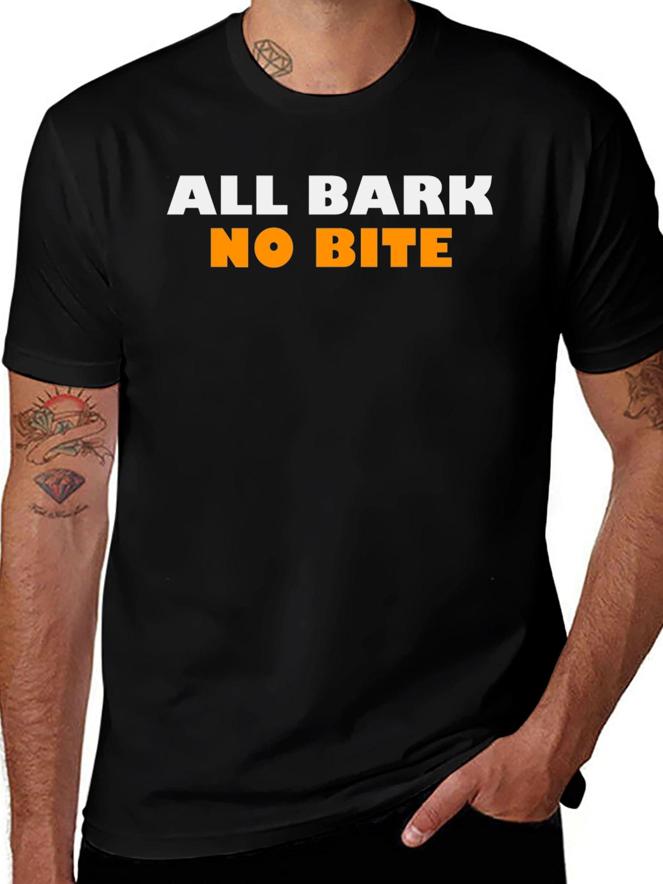 All Bark No Bite Graphic Tee
