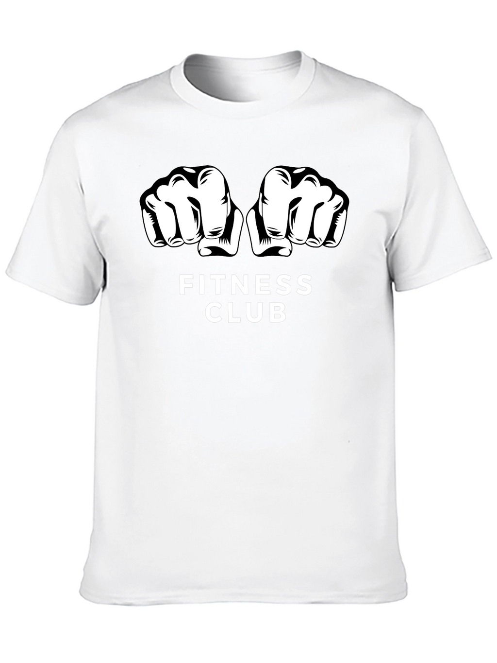 Fitness Club Graphic Tee - Workout Shirt