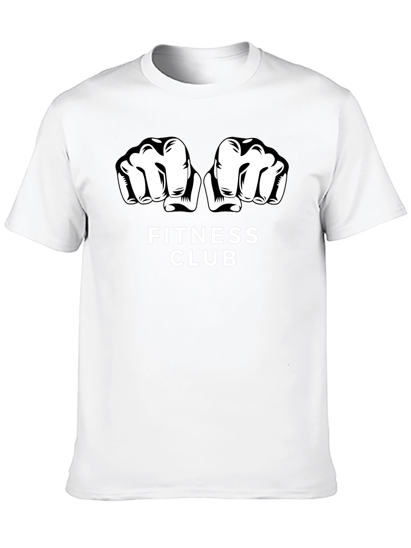 Fitness Club Graphic Tee - Workout Shirt