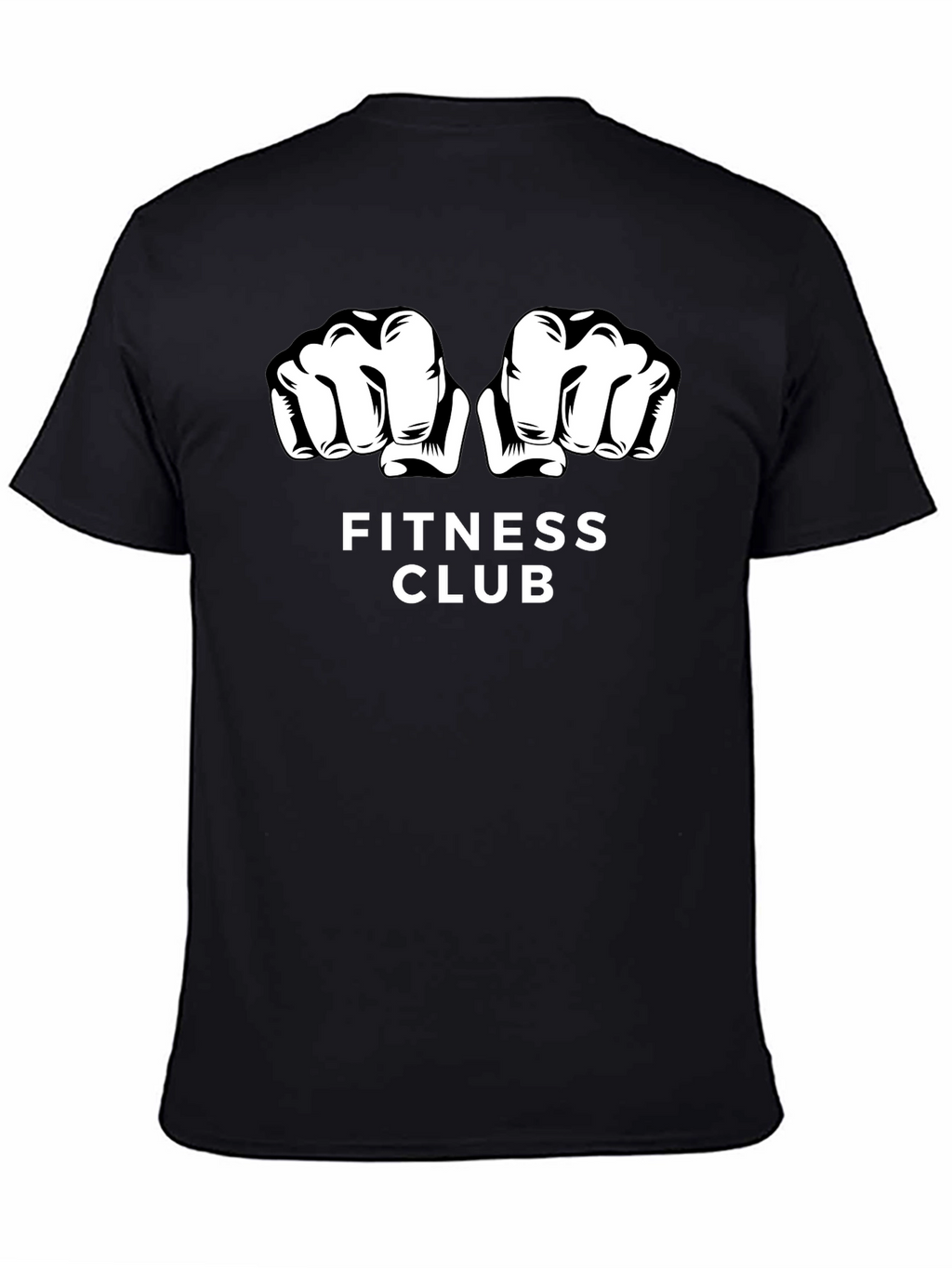 Fitness Club Graphic Tee - Workout Shirt