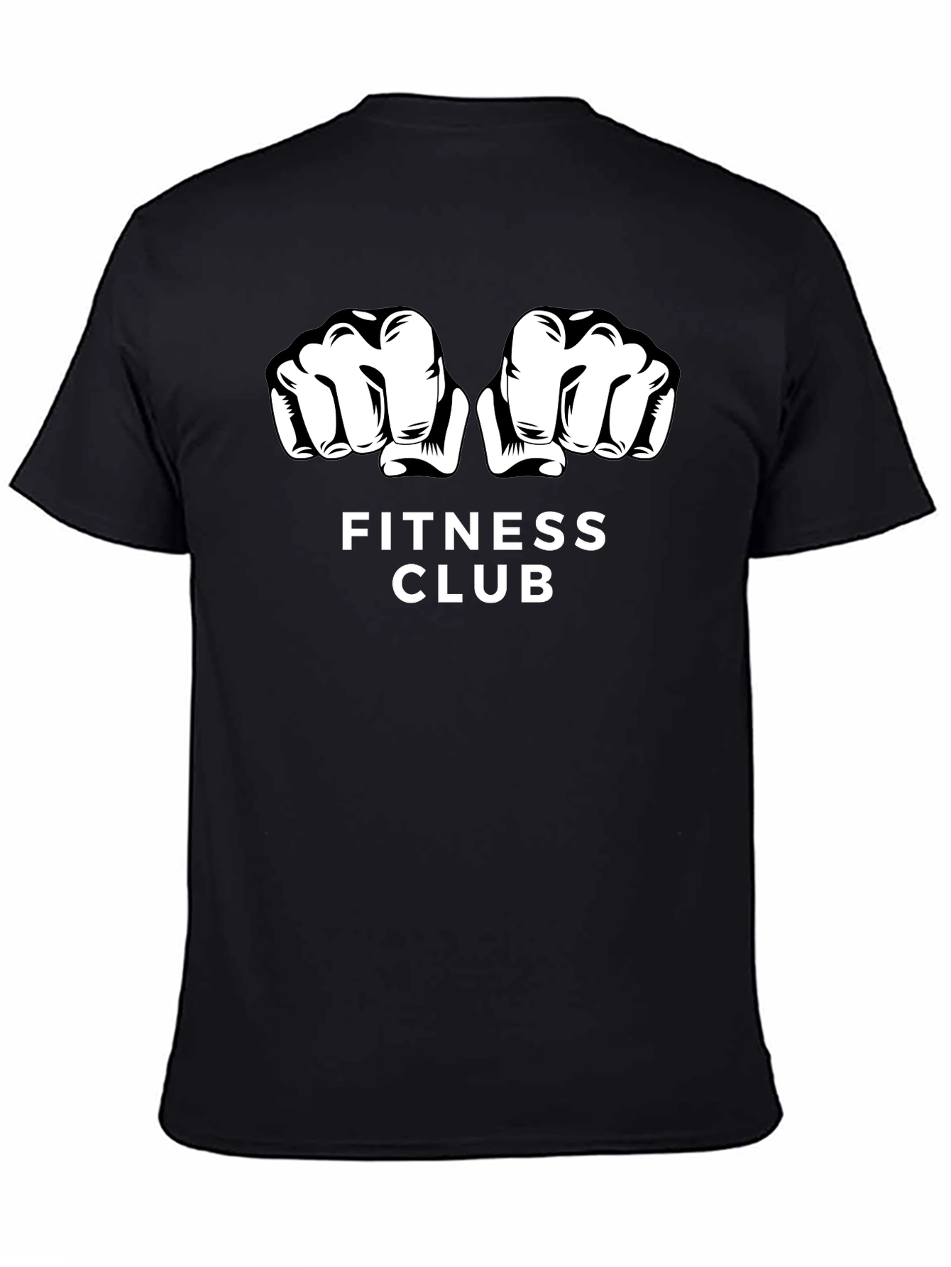 Fitness Club Graphic Tee - Workout Shirt