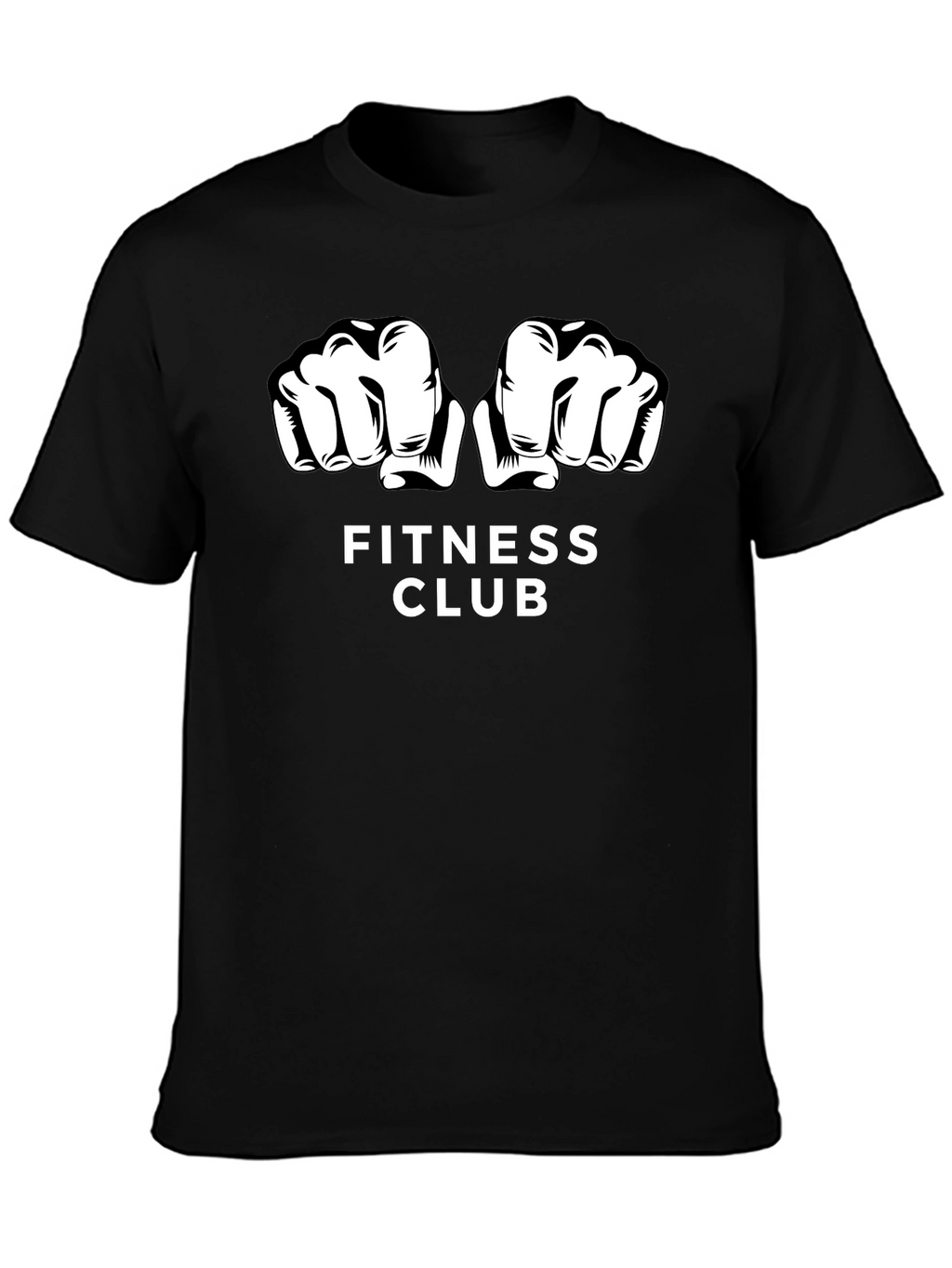 Fitness Club Graphic Tee - Workout Shirt