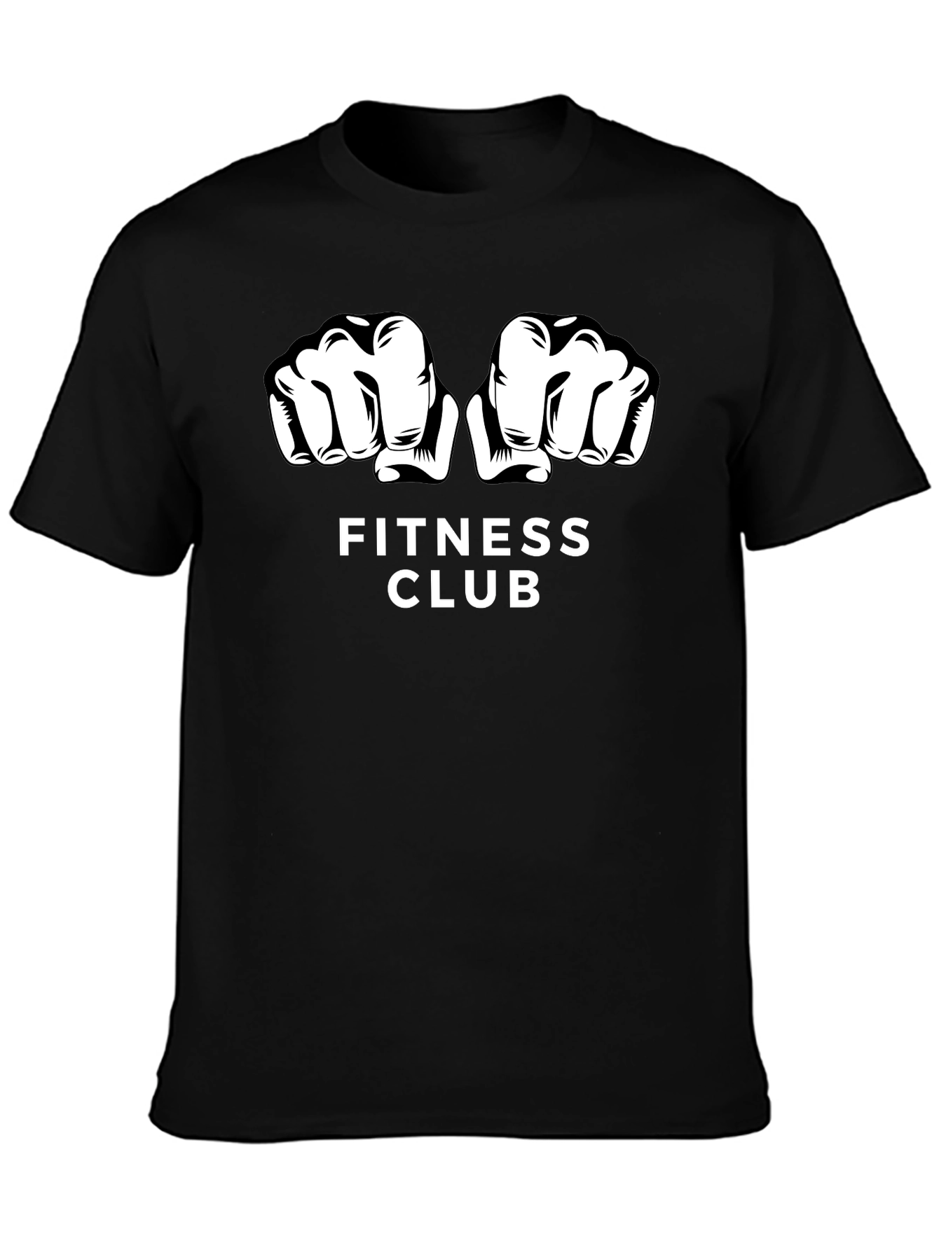 Fitness Club Graphic Tee - Workout Shirt