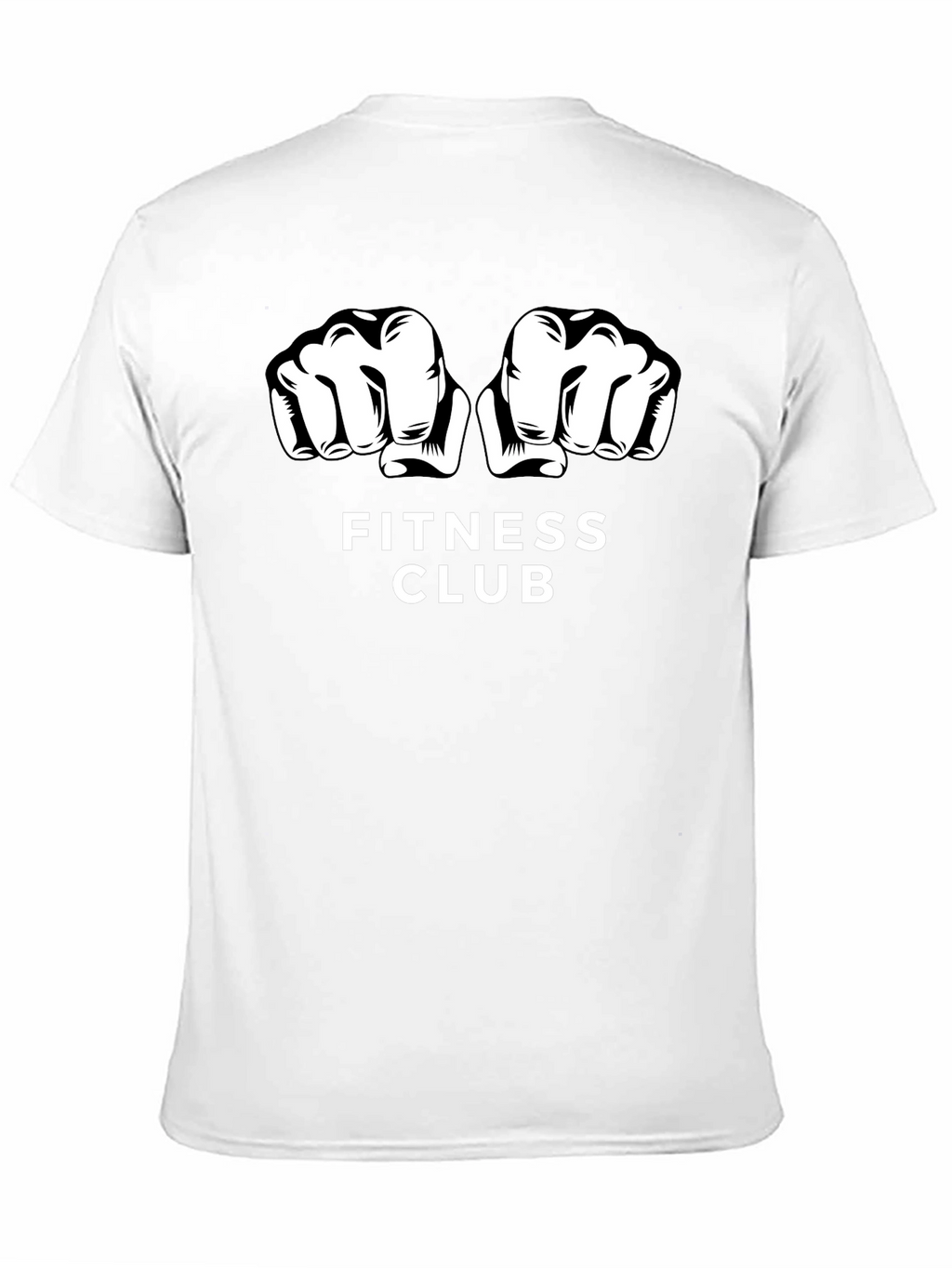 Fitness Club Graphic Tee - Workout Shirt