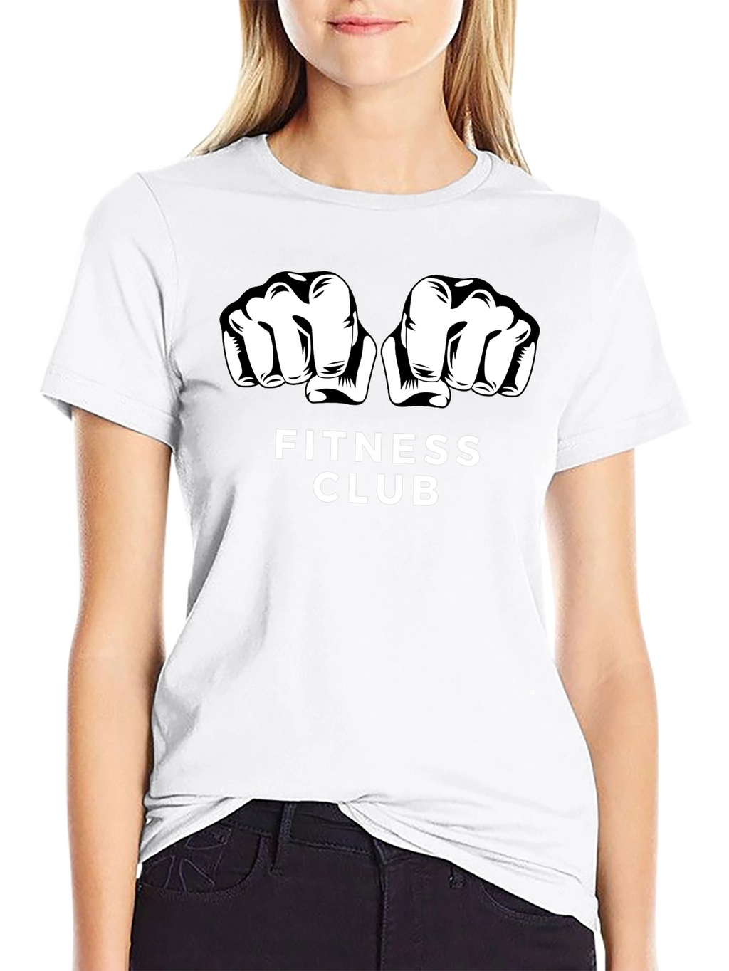 Fitness Club Graphic Tee - Workout Shirt