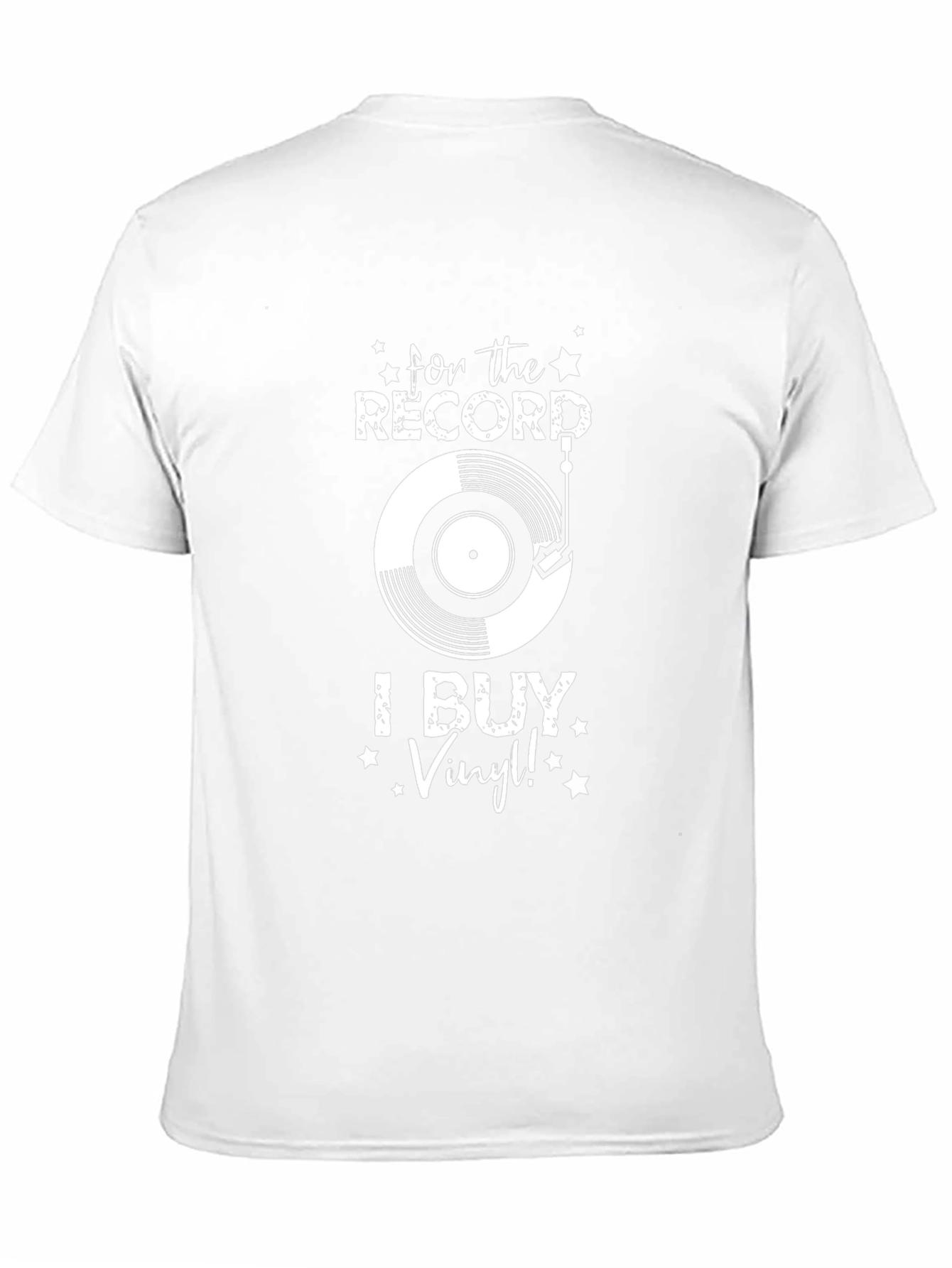 For the Record I Buy Vinyl Graphic T-Shirt