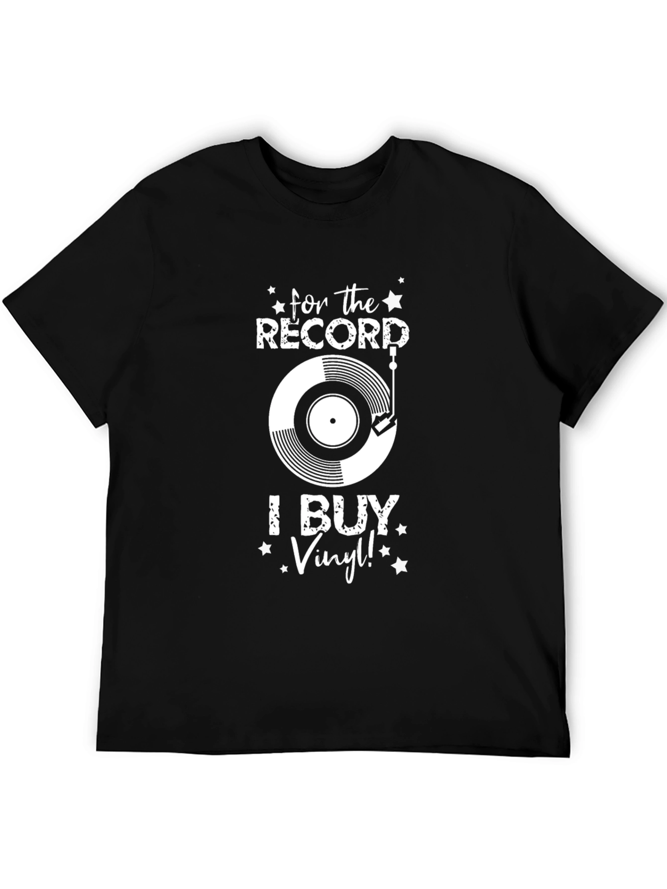 For the Record I Buy Vinyl Graphic T-Shirt